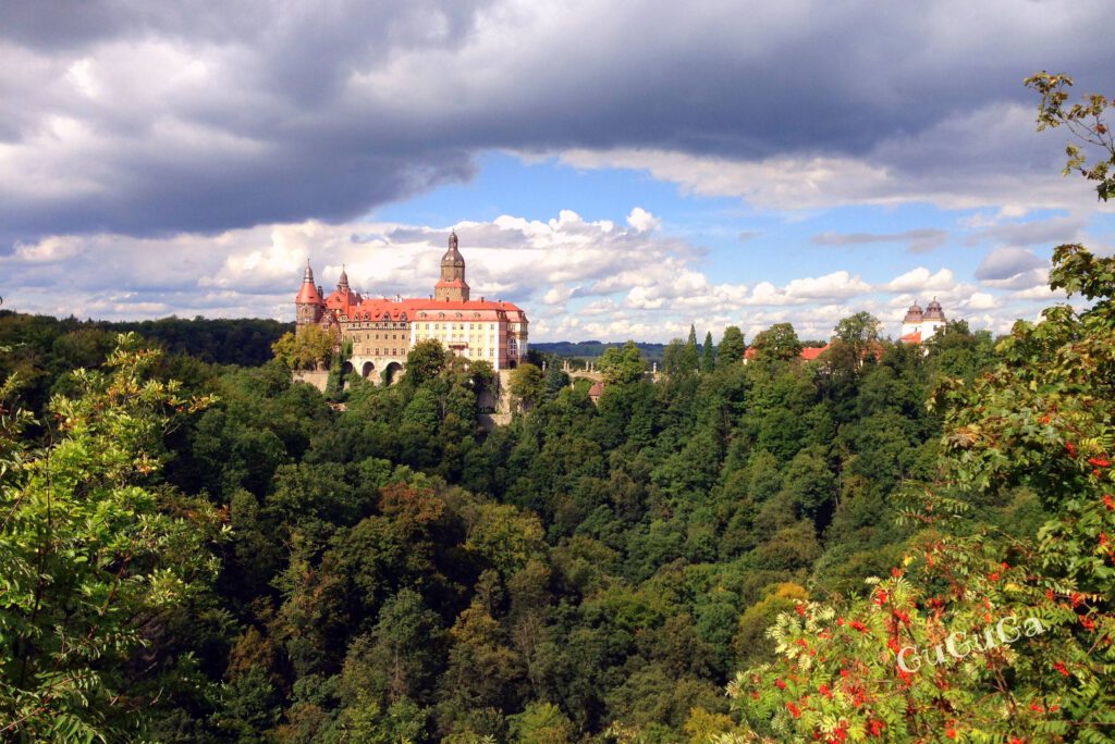 zamek książ punkt widokowy