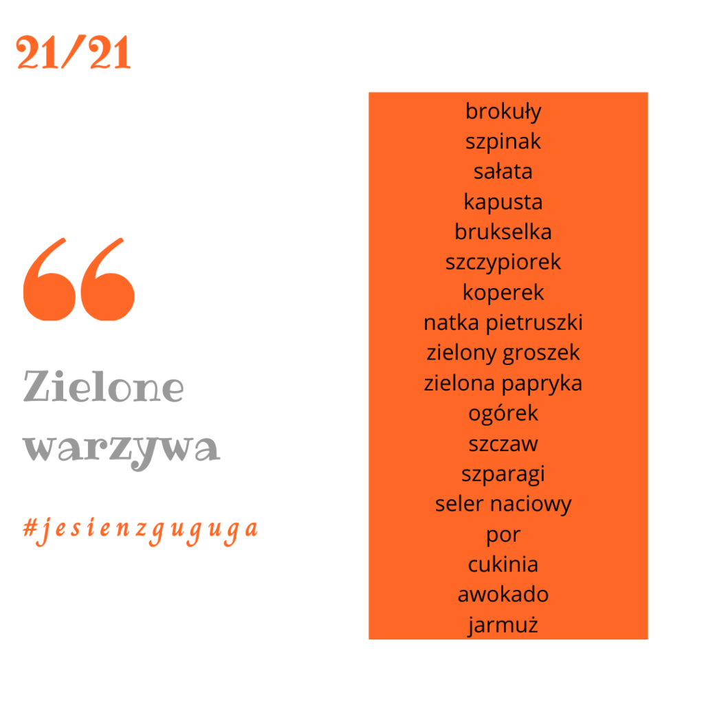 zielone warzywa a odporność